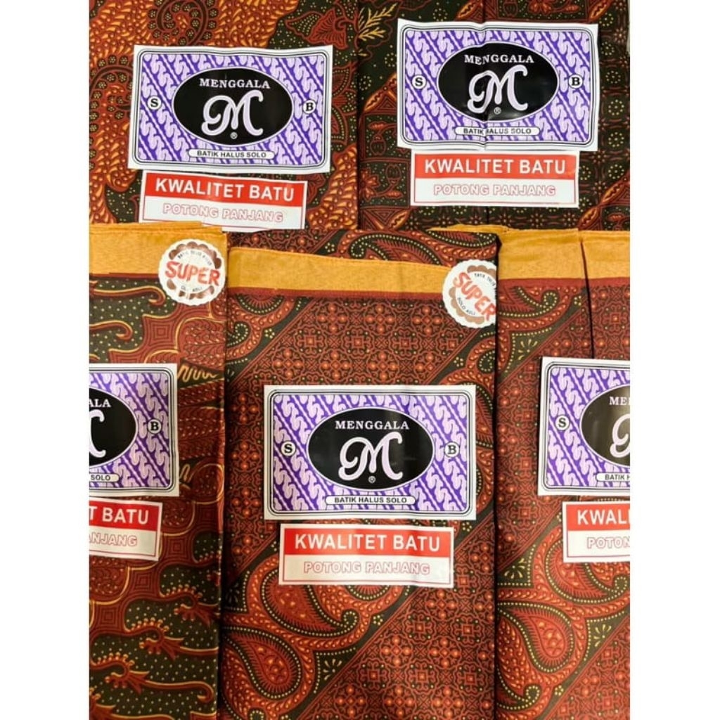 Kain Panjang MENGGALA UNGU Kain Jarik Batik Halus Solo Kwalitet Batu