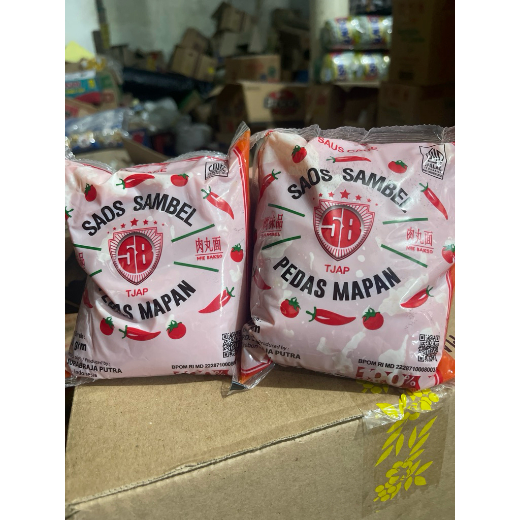 

Saus Sambal Tjap Pedas Mapan 58 Refill 600gr – Pedas Nikmat Harga Hemat