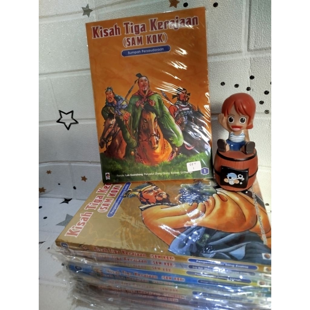 Komik Kisah Tiga Kerajaan ( Samkok) 1-10 Set-1