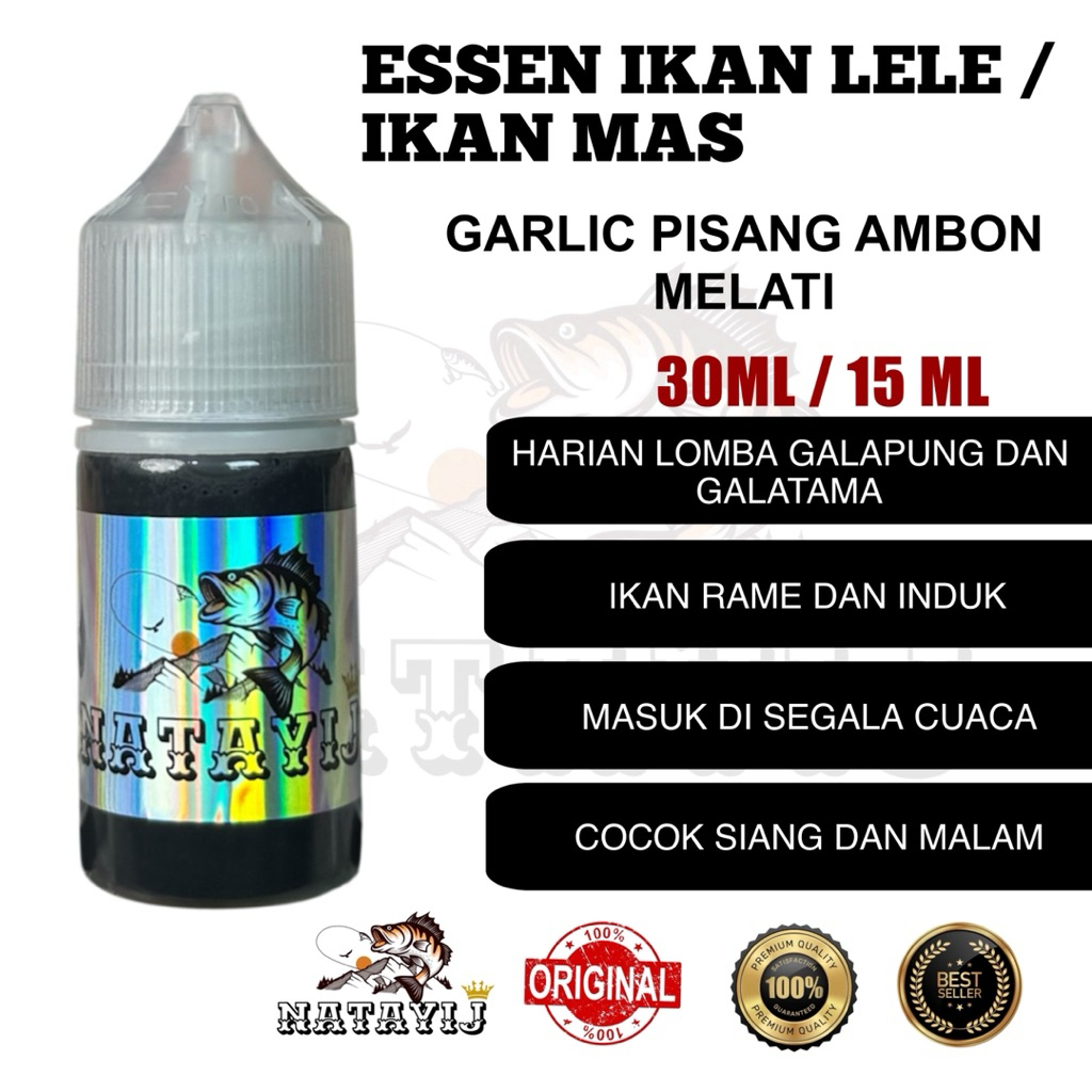 ESSEN IKAN LELE / IKAN MAS ( GARLIC PISANG AMBON MELATI )