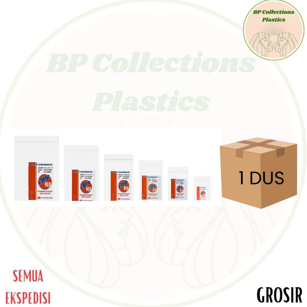 1 DUS STANDING POUCH 10x17.6 10x17 12x20 14x22 16x24 16x32 20x29 cm PP DOUBLE SEAL ZIPLOCK PLASTIK K