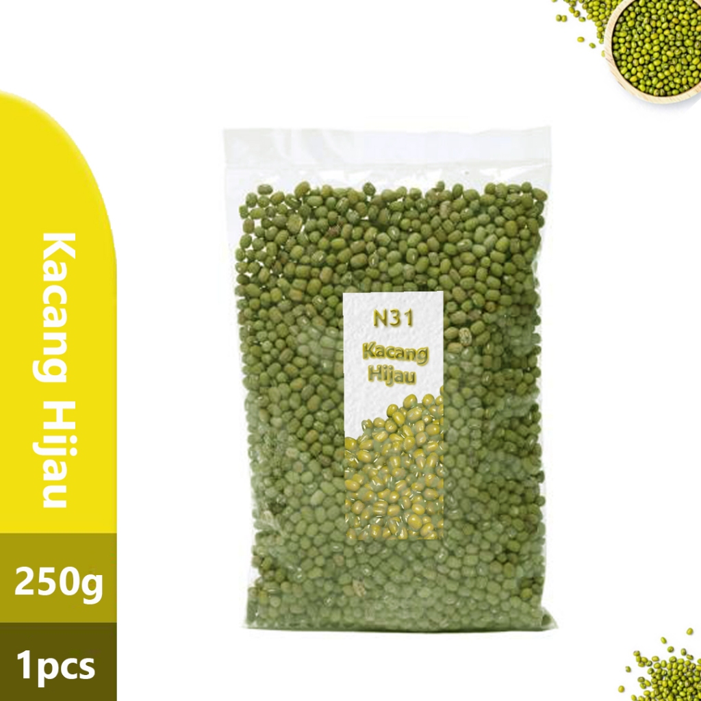 

Kacang Hijau 250G / 500G / 900G Biji Kacang Hijau Berkualitas