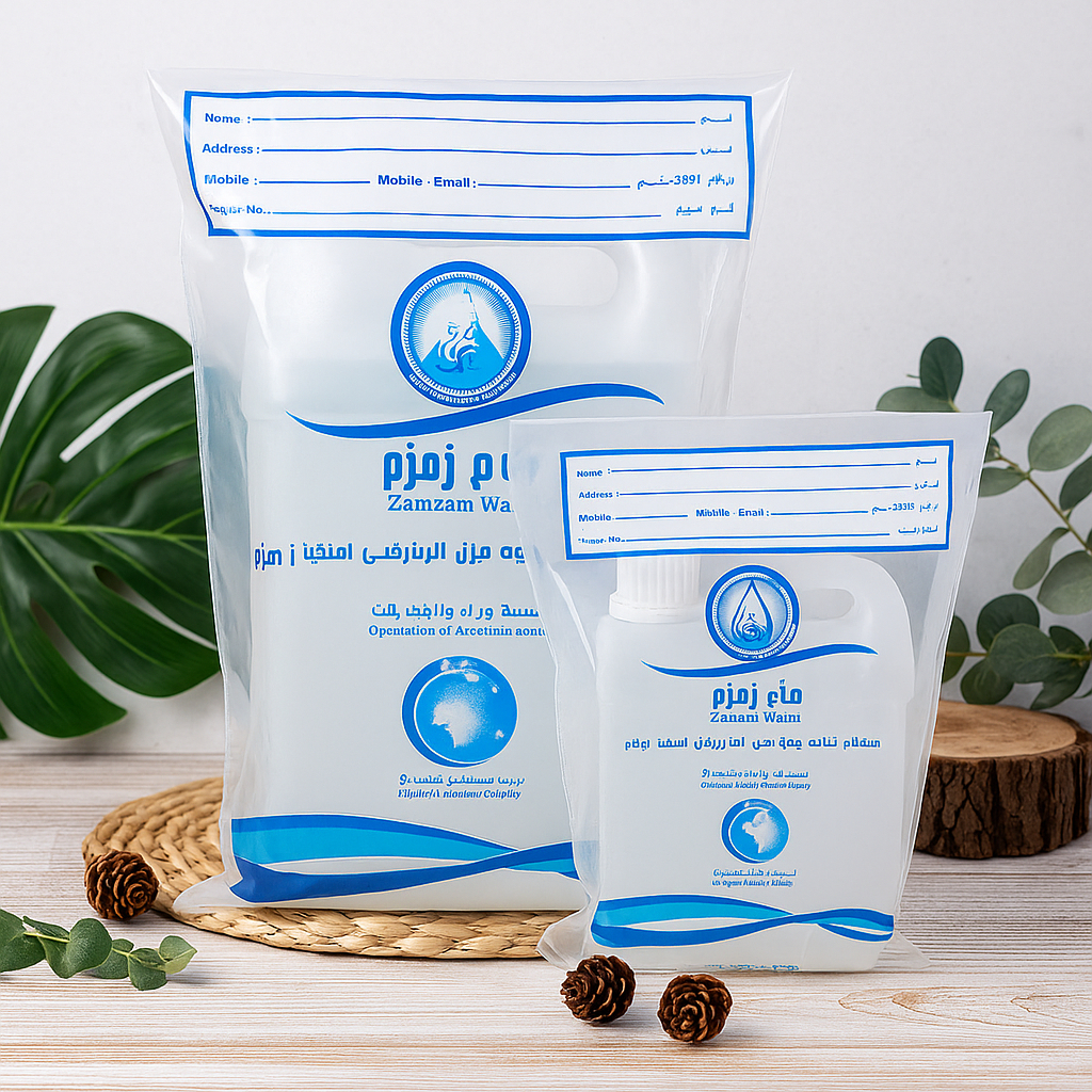 

Air zam zam asli kemasan jerigen 5 liter