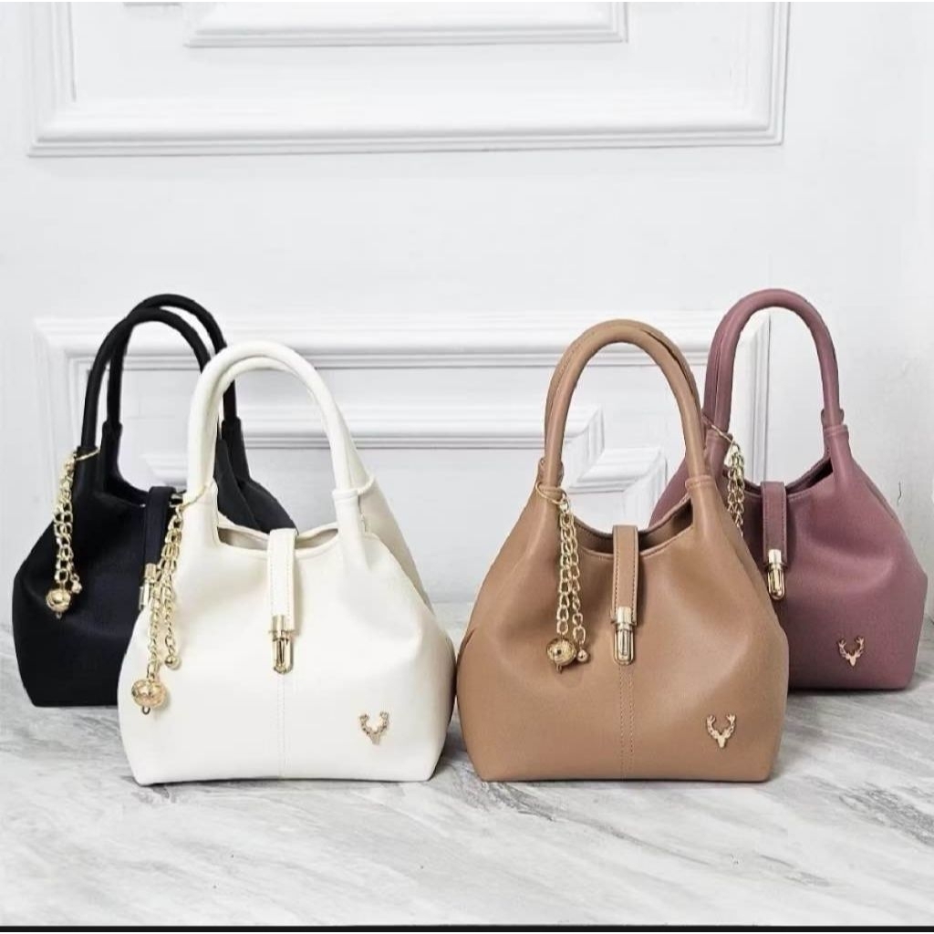 Tas Selempang Wanita - Tas Jingjing Wanita - Tas Cewe dengan Pilihan Warna Hitam Putih Coklat dan Un