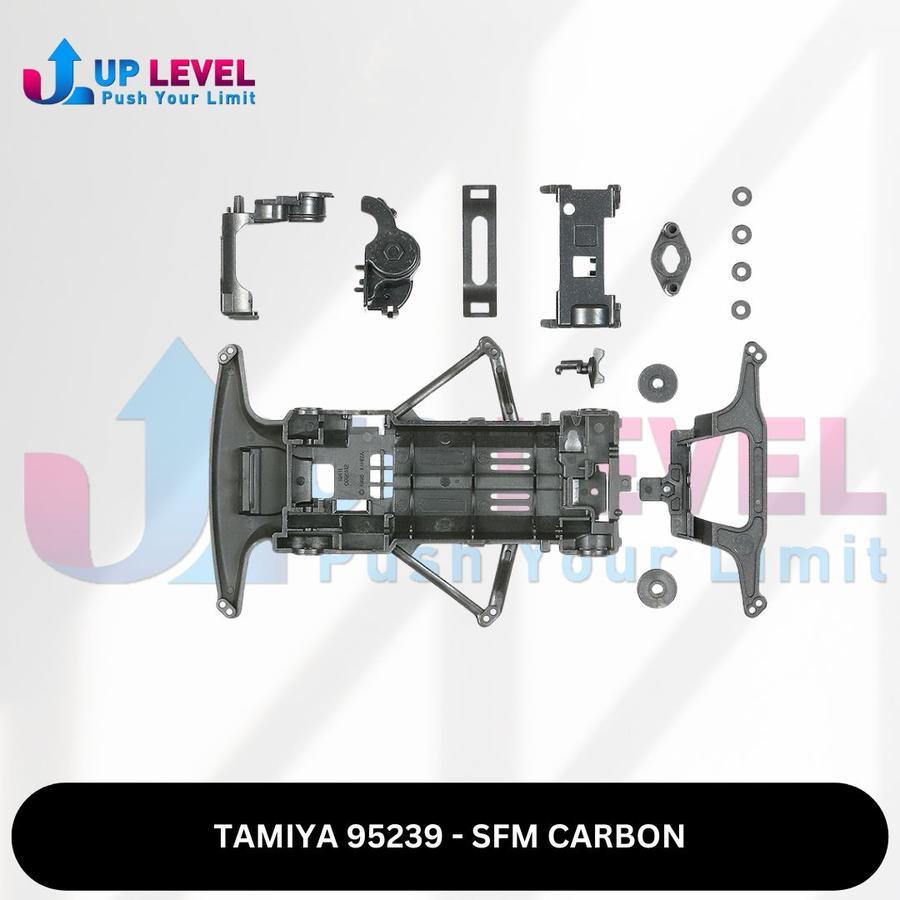TAMIYA 95239 Carbon Reinforced Super FM Chassis Set - Chassis SFM Carbon