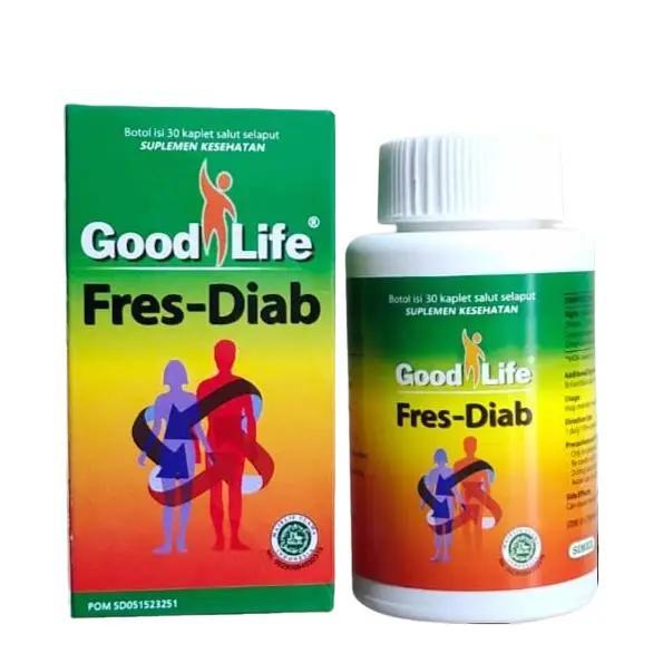Good Life Fres-Diab 30 Kaplet - Suplemen Diabetes Gula Darah - Penderita Kencing Manis - Fres Diab