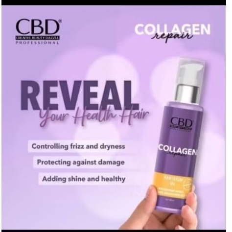 CBD hair spray serum vitamin rambut hair serum