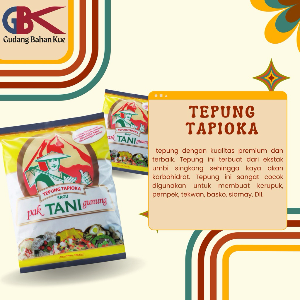 

Tepung Tapioka Pak Tani Gunung