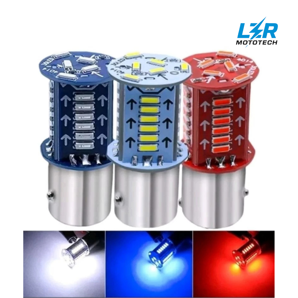 Lampu Rem 30 Mata LED Lampu Stop 30 Mata Runing Lampu Stop Universal Arus DC Universal Motor Bohlam