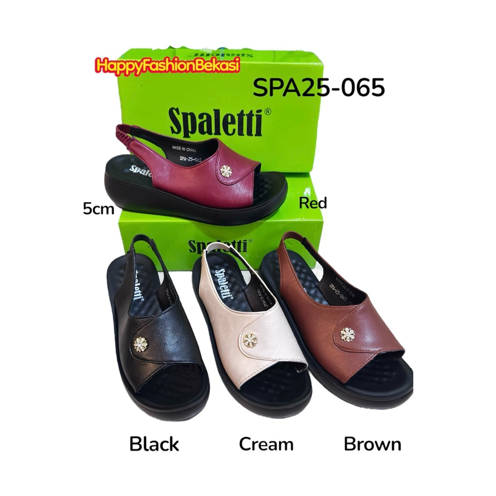 Sendal Tali Wedges SPALETTI SPA 065 Orig*nal