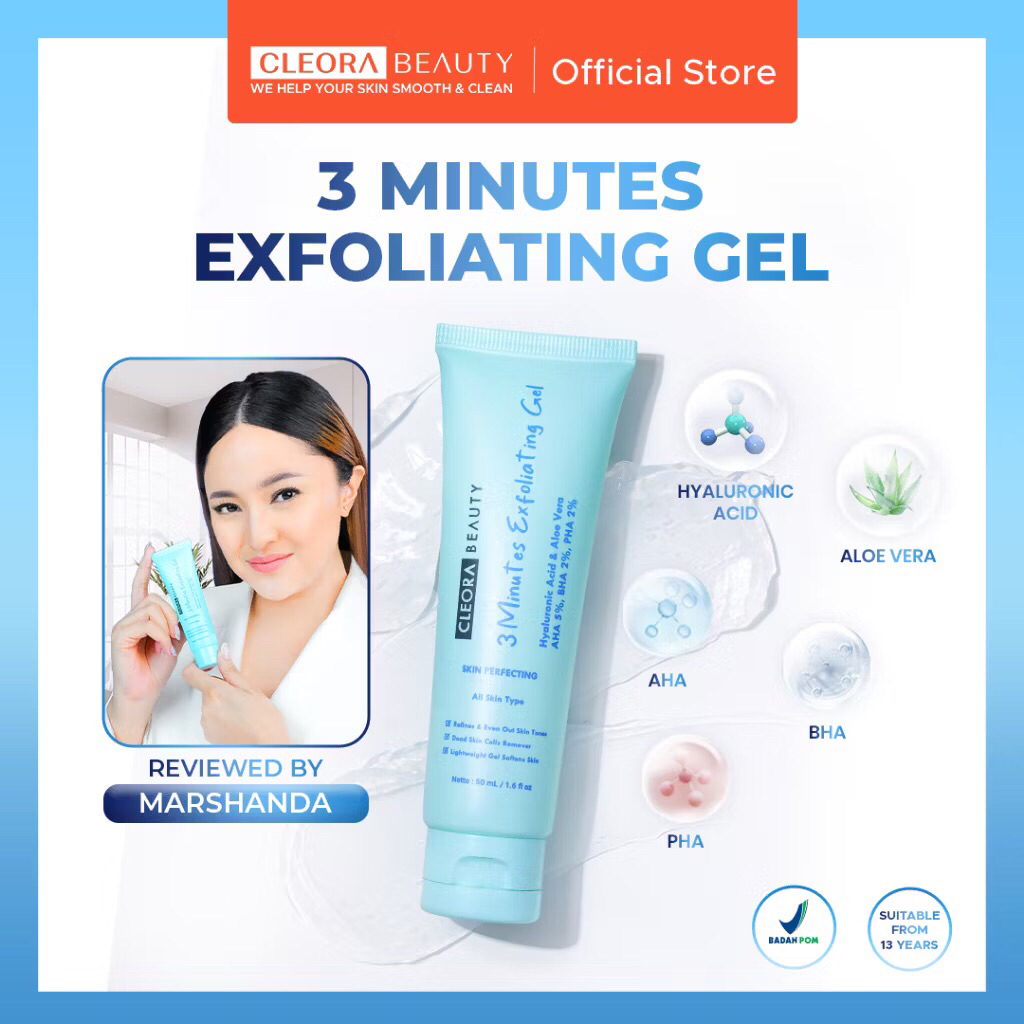 CLEORA BEAUTY EXFOLIATING GEL