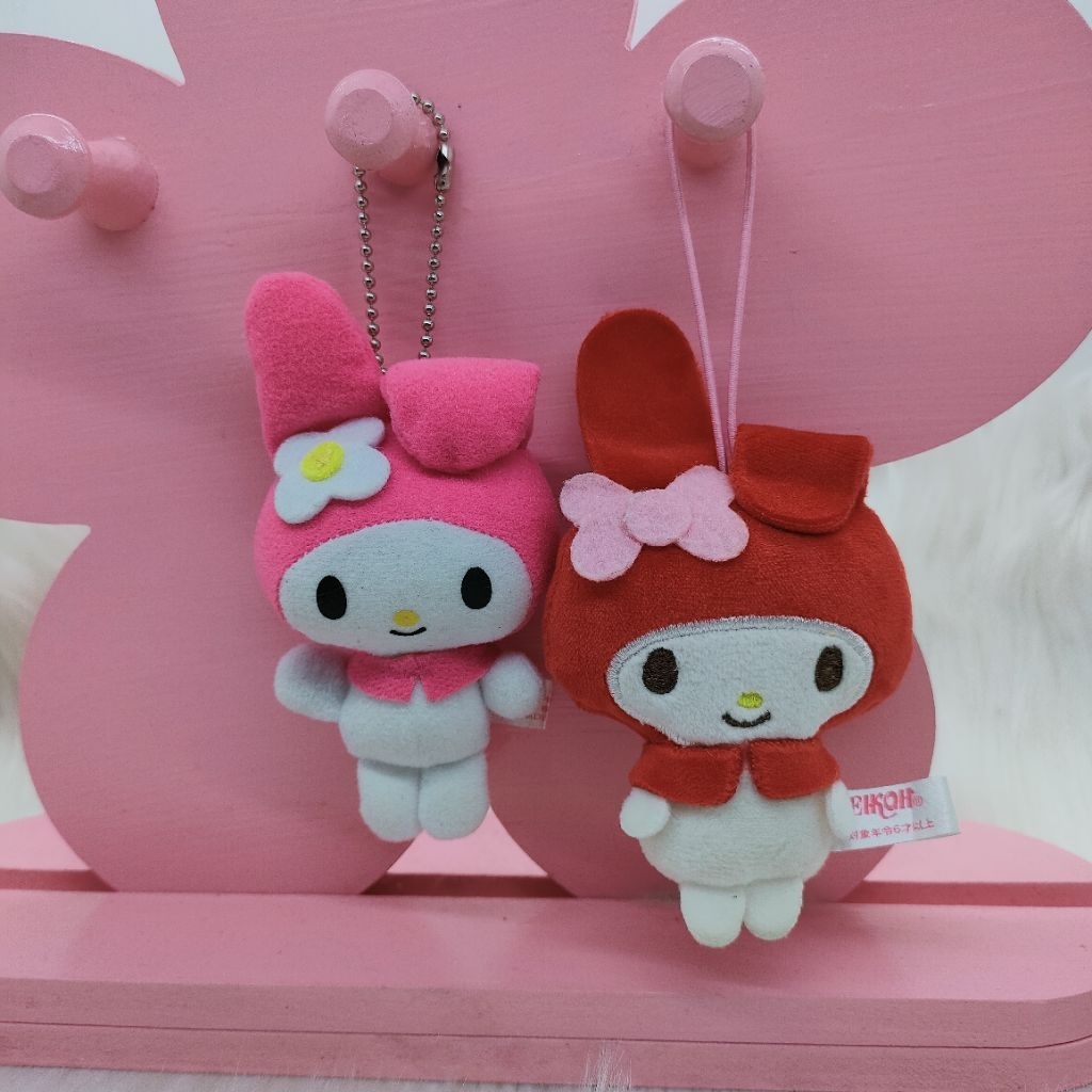 Gantungan Kunci Boneka My Melody Mini Lucu Ori Sanrio Ganci Ori My Melody Mini Bagcharm My Melody