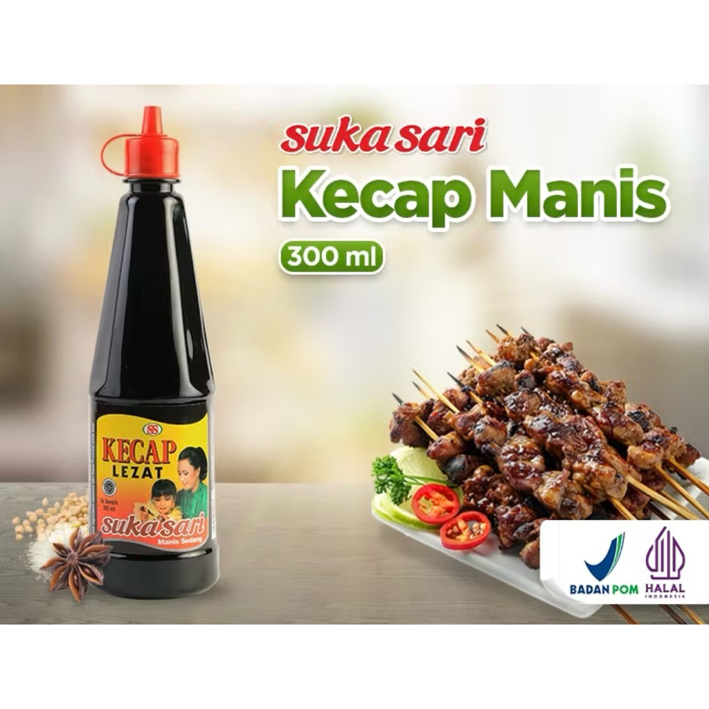 

kecap Sukasari Manis Sedang 300 ml