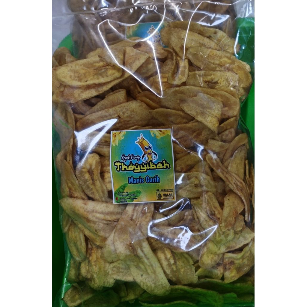 

{ 500g } KERIPIK PISANG MANIS GURIH