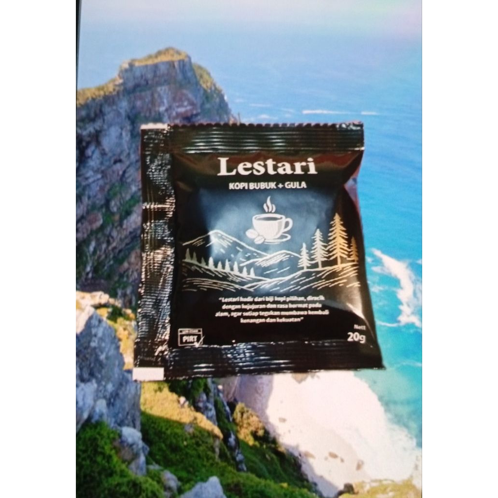 

kopi bubuk lestari 1 sachet
