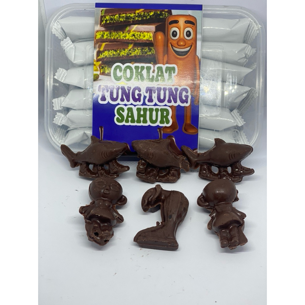 

1toples coklat tung tung sahur anomali isi 12 karakter campur / coklat viral anomali / coklat karakter tungtung sahur / jajanan anak sd / jajanan viral / jajanan viral di tik tok