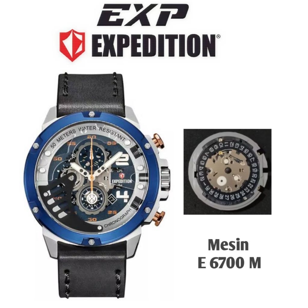 Mesin Original Jam Tangan Expedition Type E 6700 M