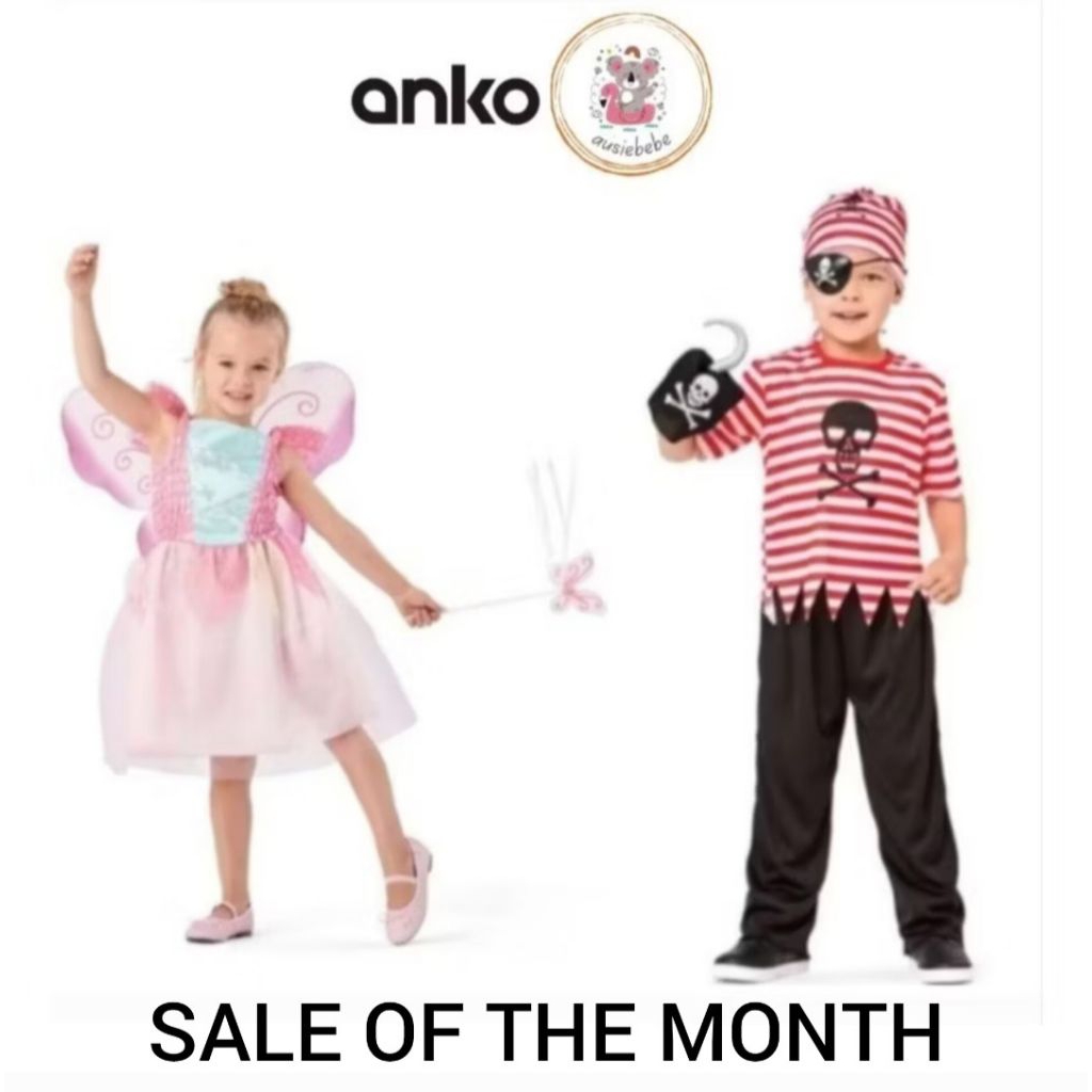 Kostum Peri Fairy Princess Costume / Pirate Costume import bagus