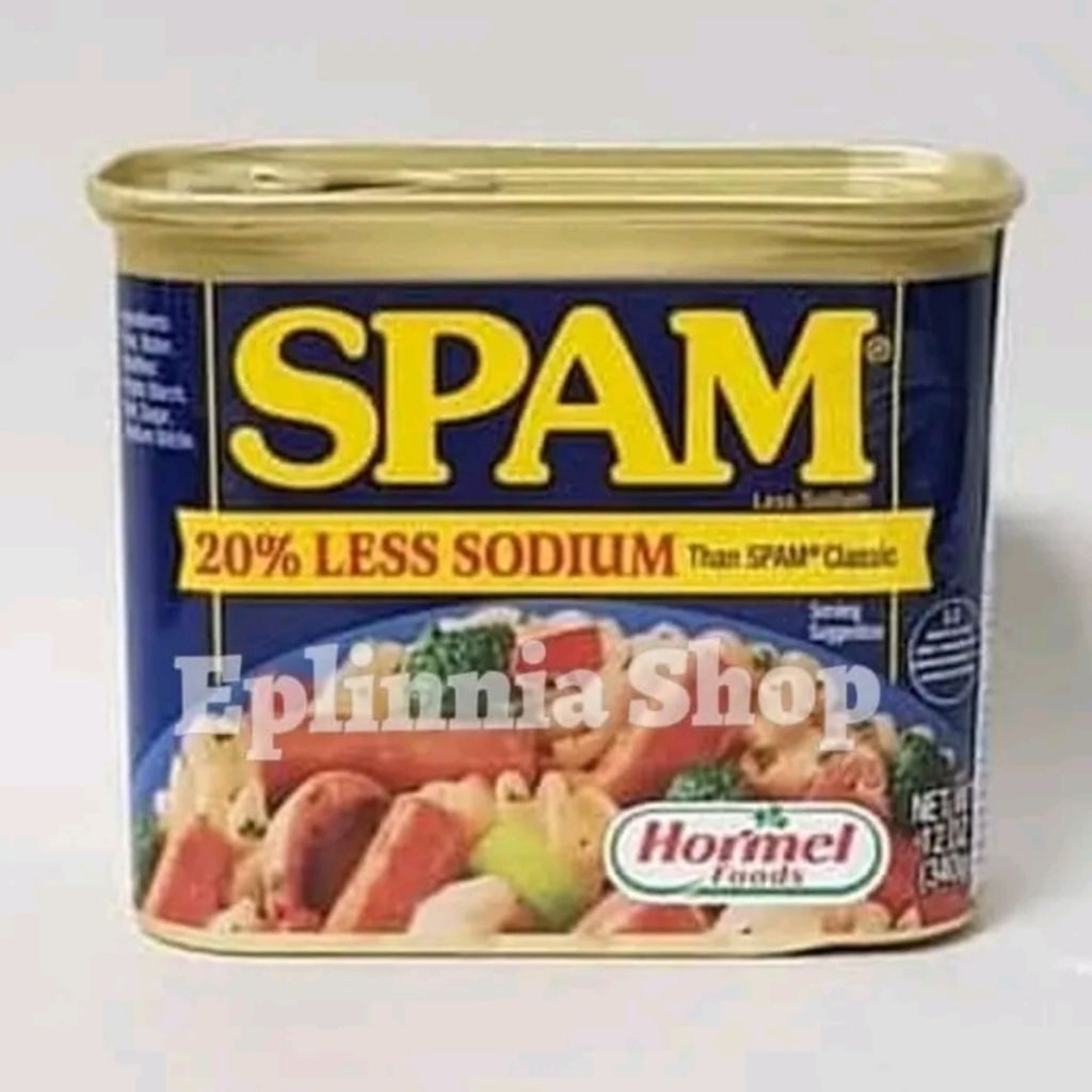 

Hormel Foods Spam 20% Less Sodium Than Classic 340 gr