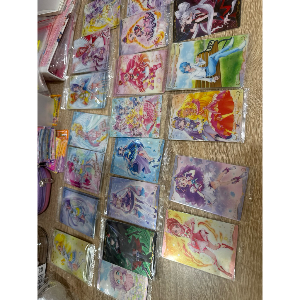 Precure Merchendise Cards original Packaging V2 Wonderful Precure Yes5GoGo MahouTsukai Happiness Cha