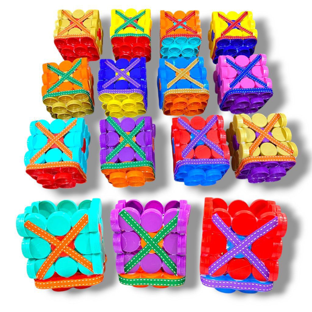 

prakarya kerajinan tempat penyimpanan alat tulis dari tutup botol