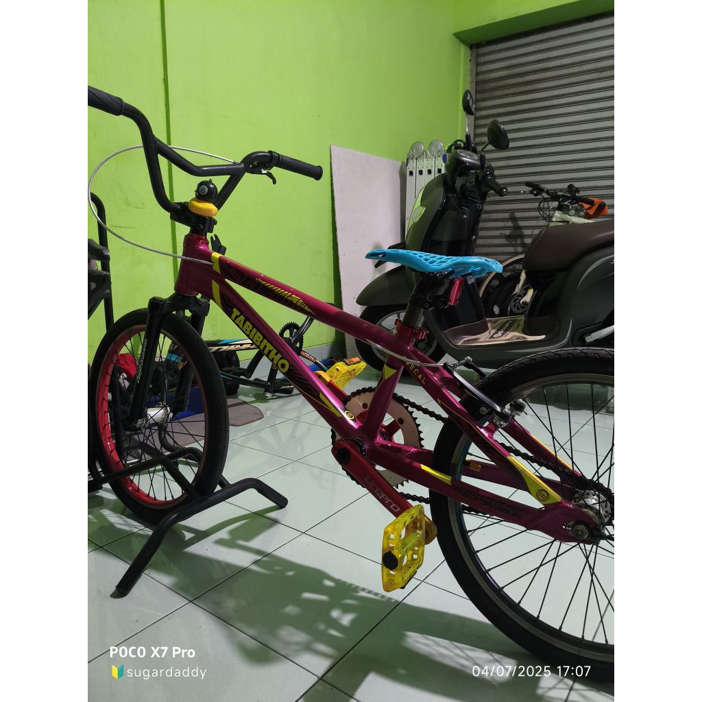 BMX Frame Tabibitho Ungu