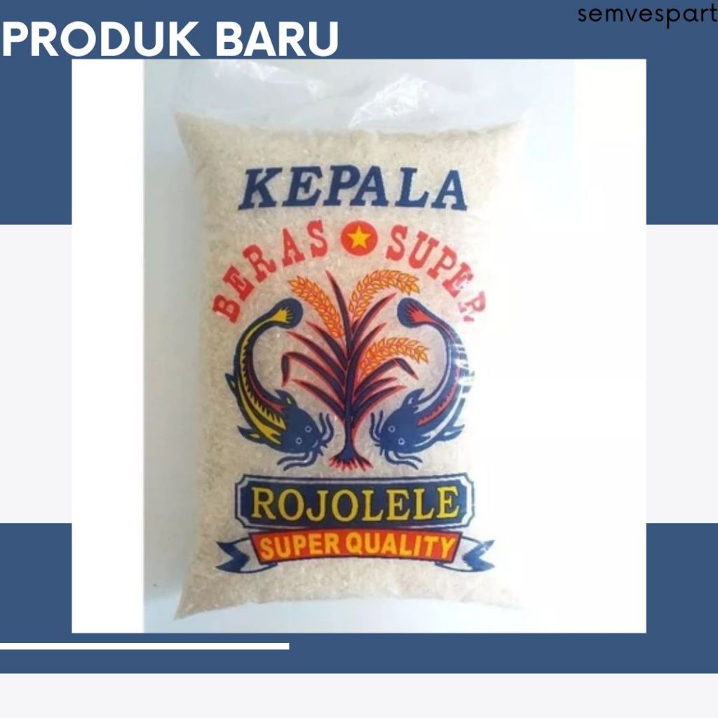 

Beras Cap Rojolele 3kg & 2.5 kg PREMIUM SUPER INSTAN DEPOK PULEN