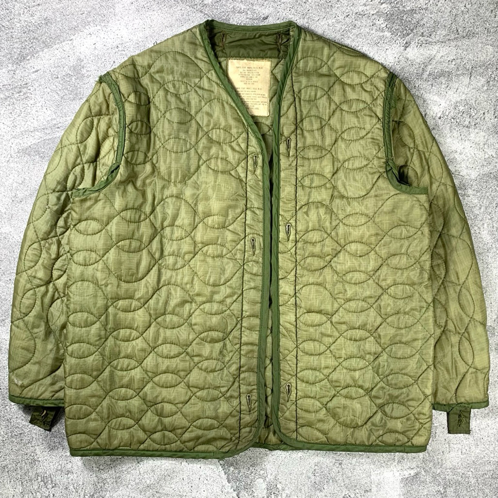 vintage 70’s  military Us Army Liner Jacket