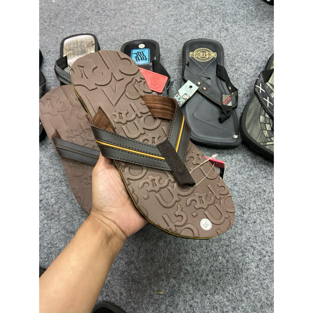 (BISA COD) SANDAL PRIA SANDAL GUNUNG JEPIT ONFIRE
