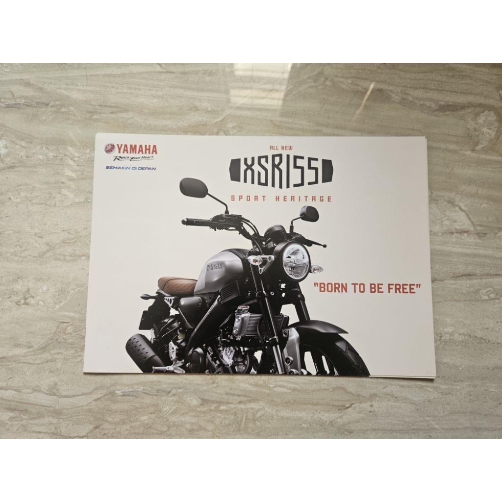 brosur katalog motor yamaha xsr 155 2019 leaflet