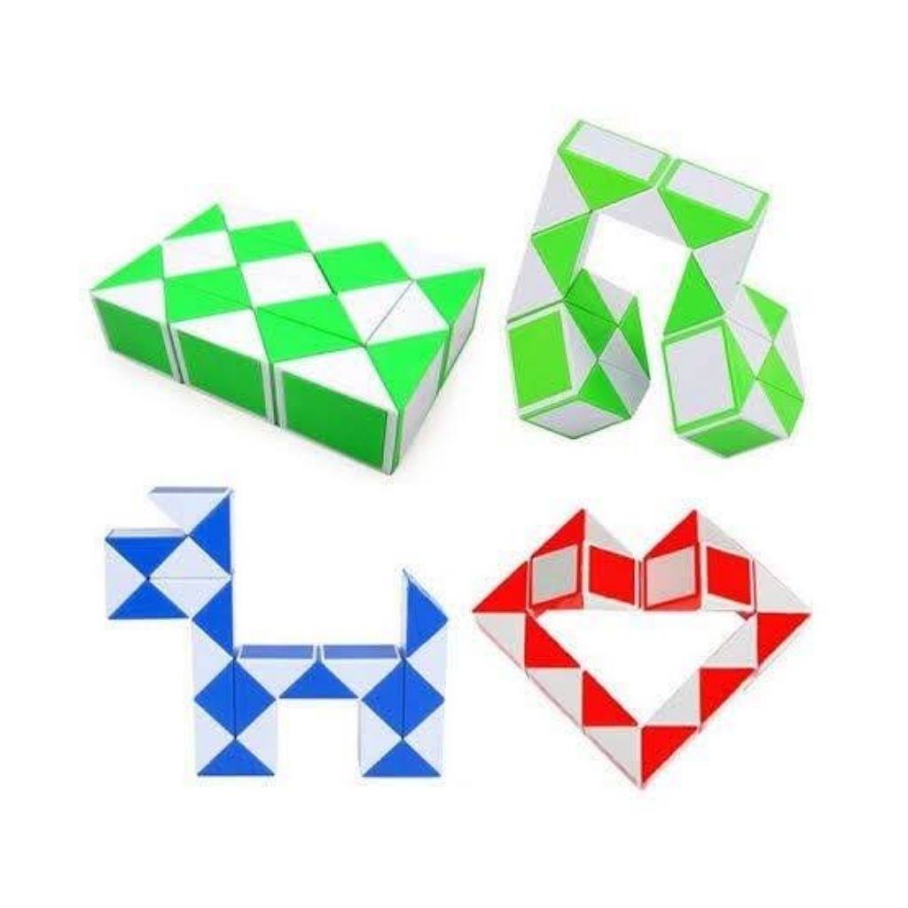 MAINAN EDUKASI RUBIK ULAR/RUBIK PANJANG MINI
