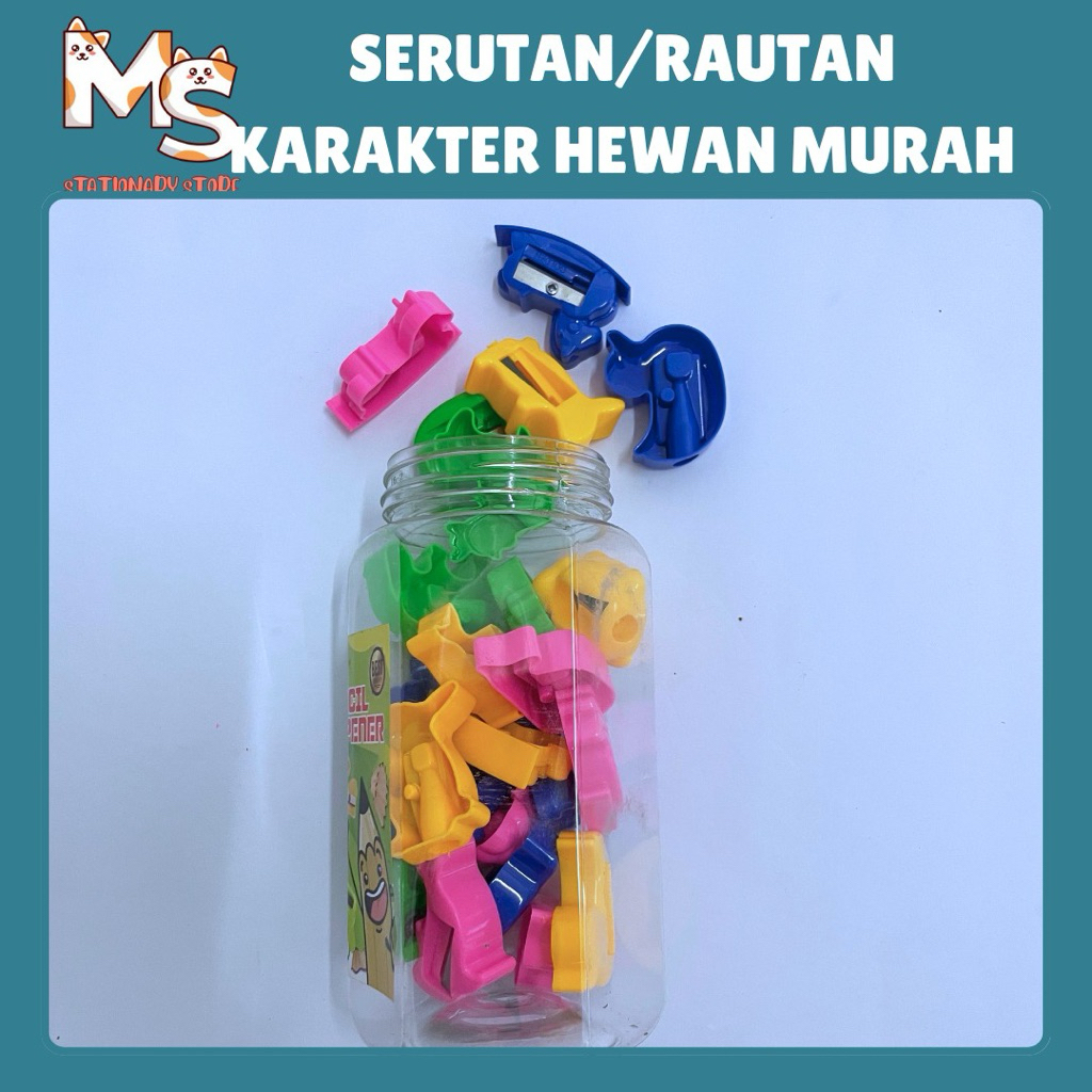

[1 TOPLES] SERUTAN / RAUTAN KARAKTER HEWAN KECIL ISI 24