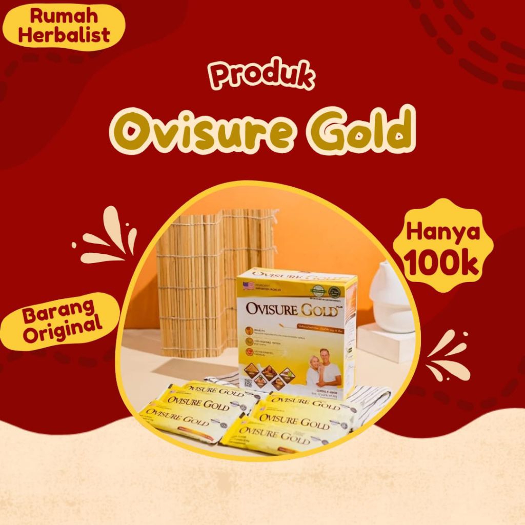 

Ovisure Gold Susu Vitamin Sendi & Tulang Rusak