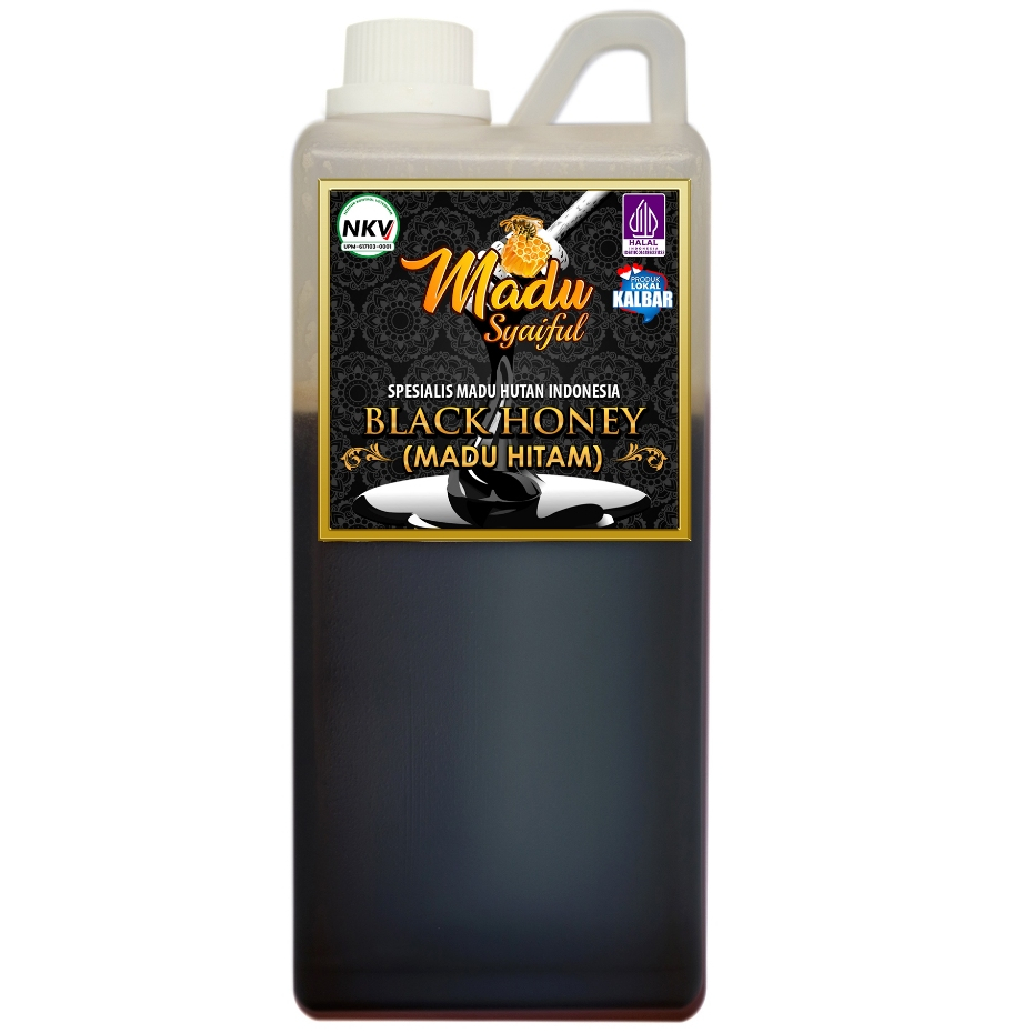 

MADU SYAIFUL | MADU HITAM / BLACK HONEY | 1 KG | 100% ASLI