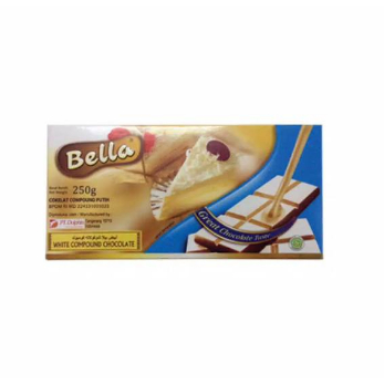 

BELLA COMPOUND WHITE CHOCO BOX 250GR