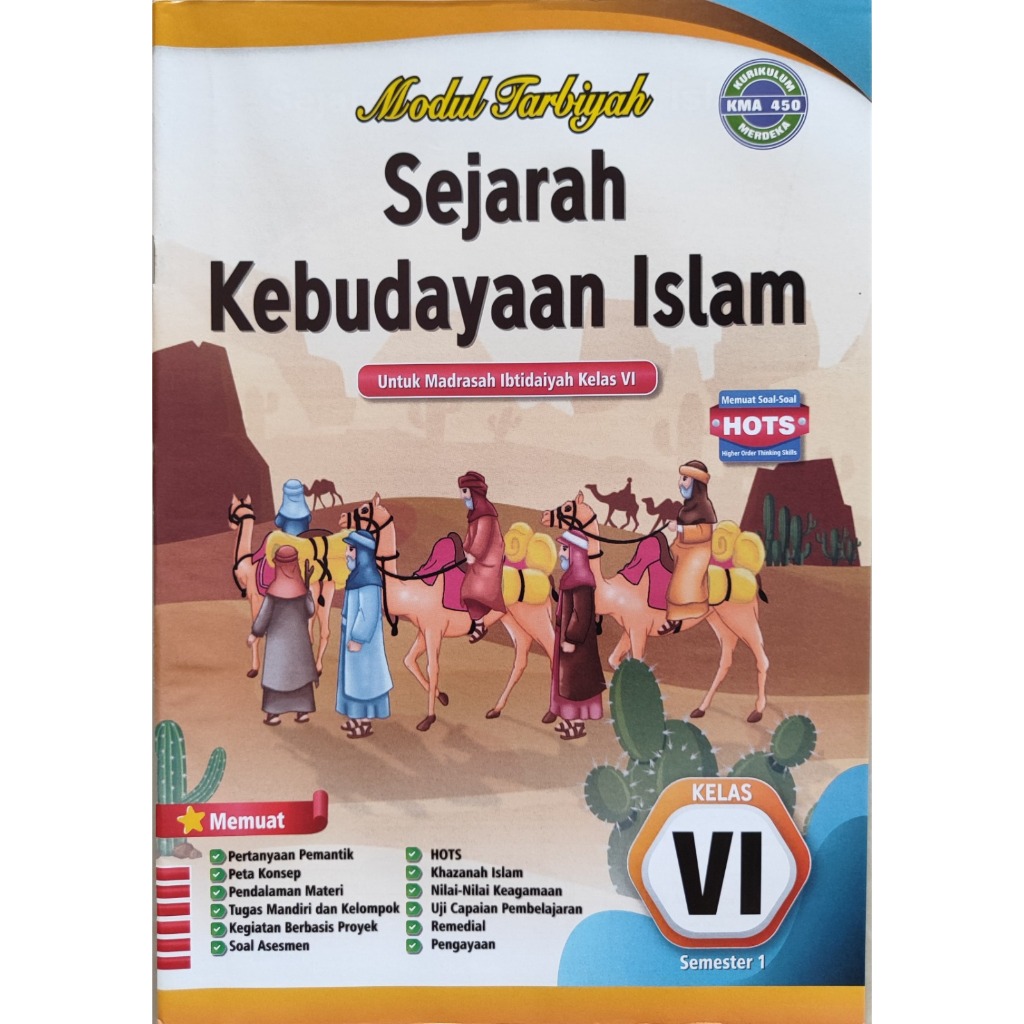 LKS TARBIYAH Sejarah Kebudayaan Islam Kelas 6 SD/MI Edisi 2025