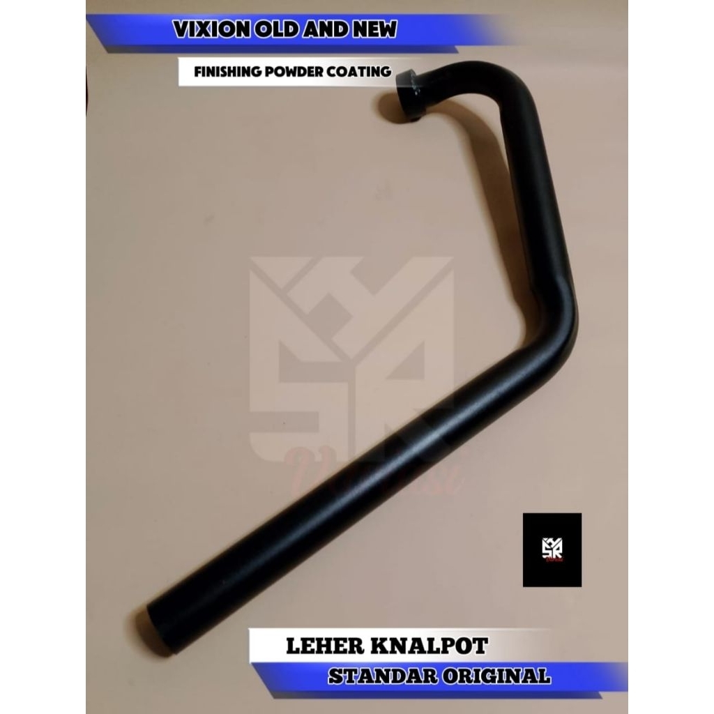 PROMO TERMURAH LEHER KNALPOT STANDAR ORIGINAL VIXION OLD/NEW FINISHING POWDER COATING