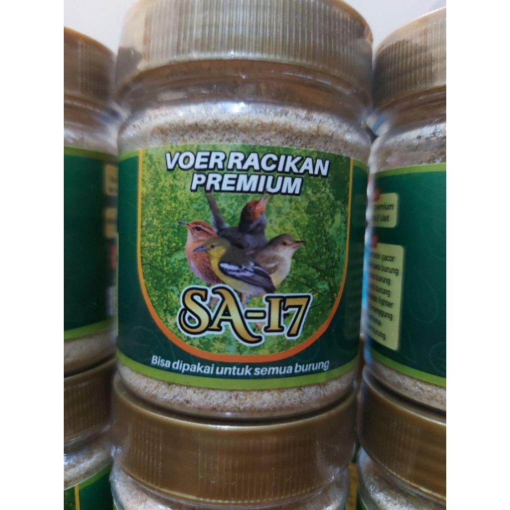 Voer Premium SA-17 Bikin Burung bahan Ombyokan cepat makan voer