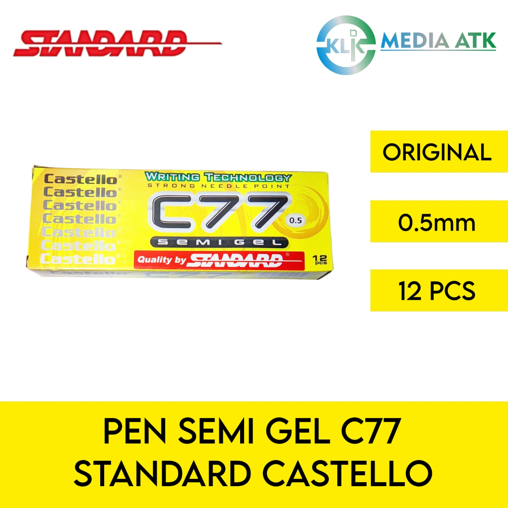 

Pen Standard Castello C77 0.5 - 12 Pcs