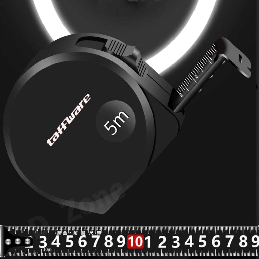 Taffware Meteran Tukang Presisi Roll Tape measure Lock System Meteran Industri Meteran Proyek