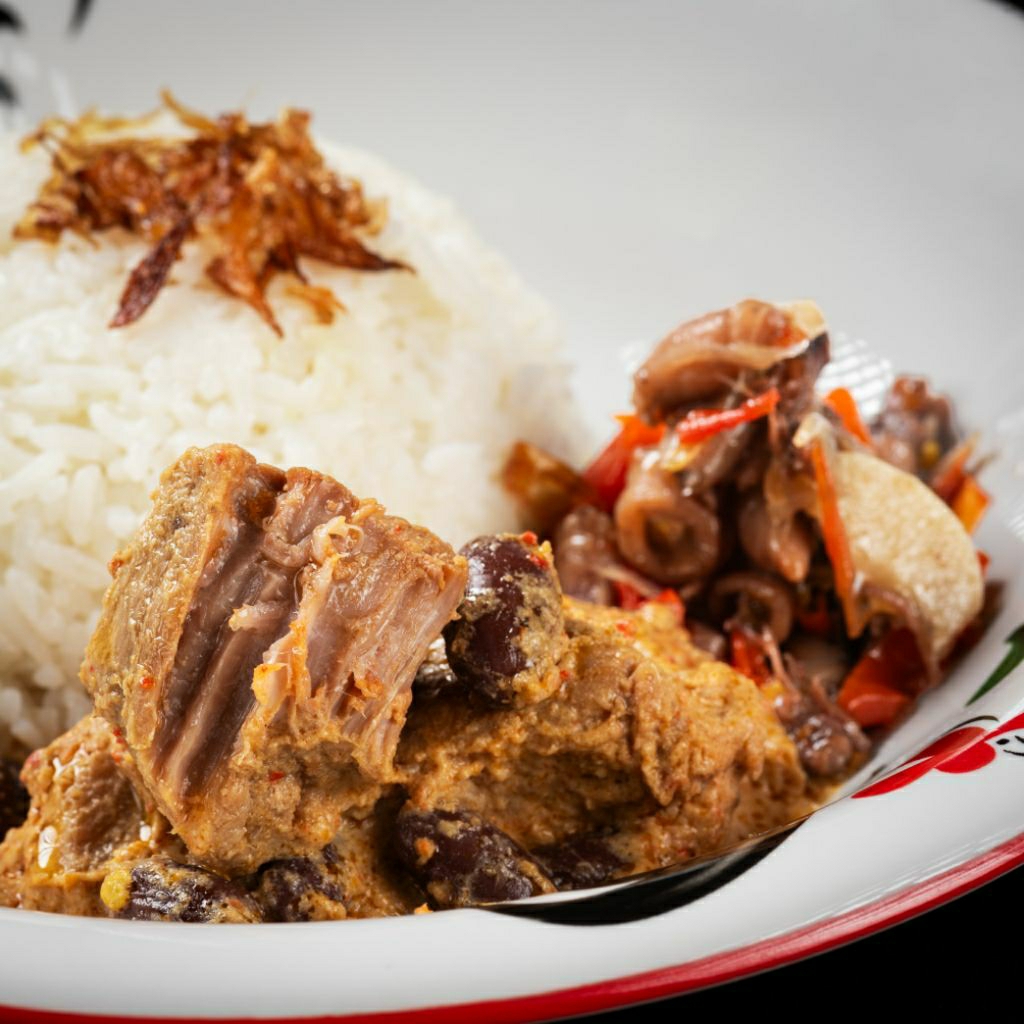 

Rendang sapi mantap