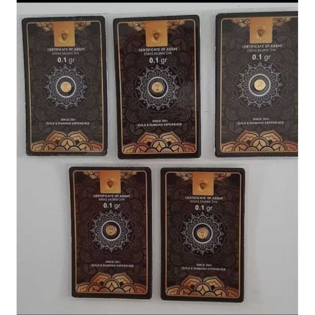 MiniGold Emas Murni 0,1 gram