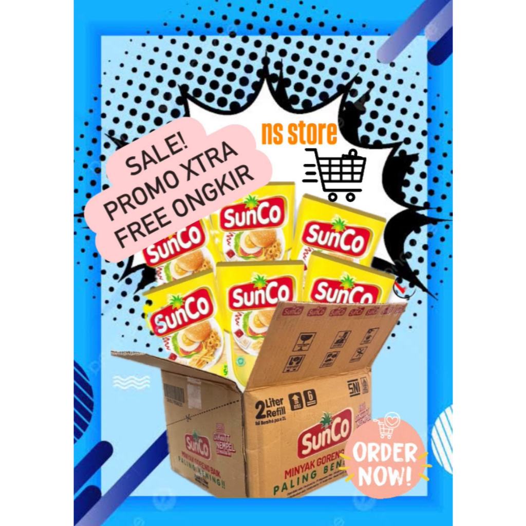 

TANPA PO (SIAP KIRIM) SUNCO PREMIUM JABO-JATIM MINYAK GORENG KARTONAN