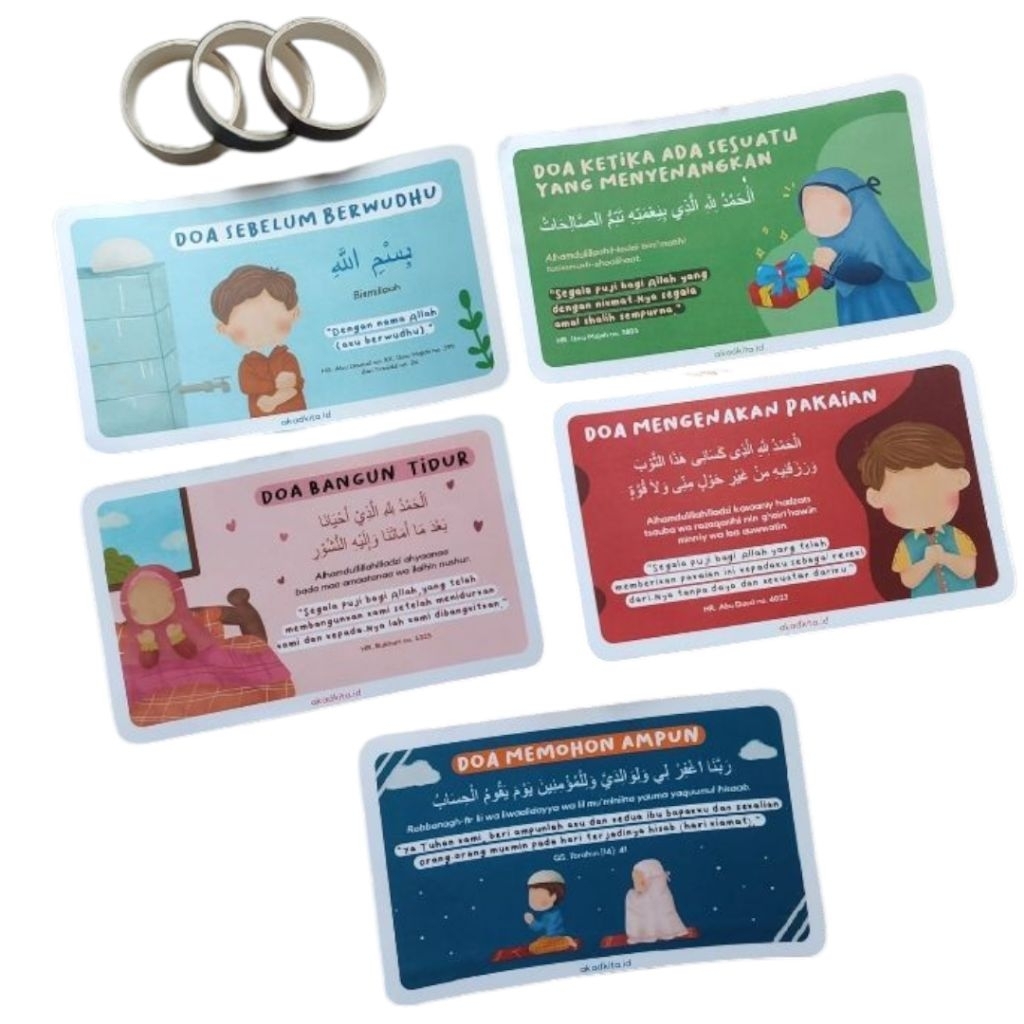 

Sticker Doa & Nasihat Islami (Anti Air & Anti Sobek)