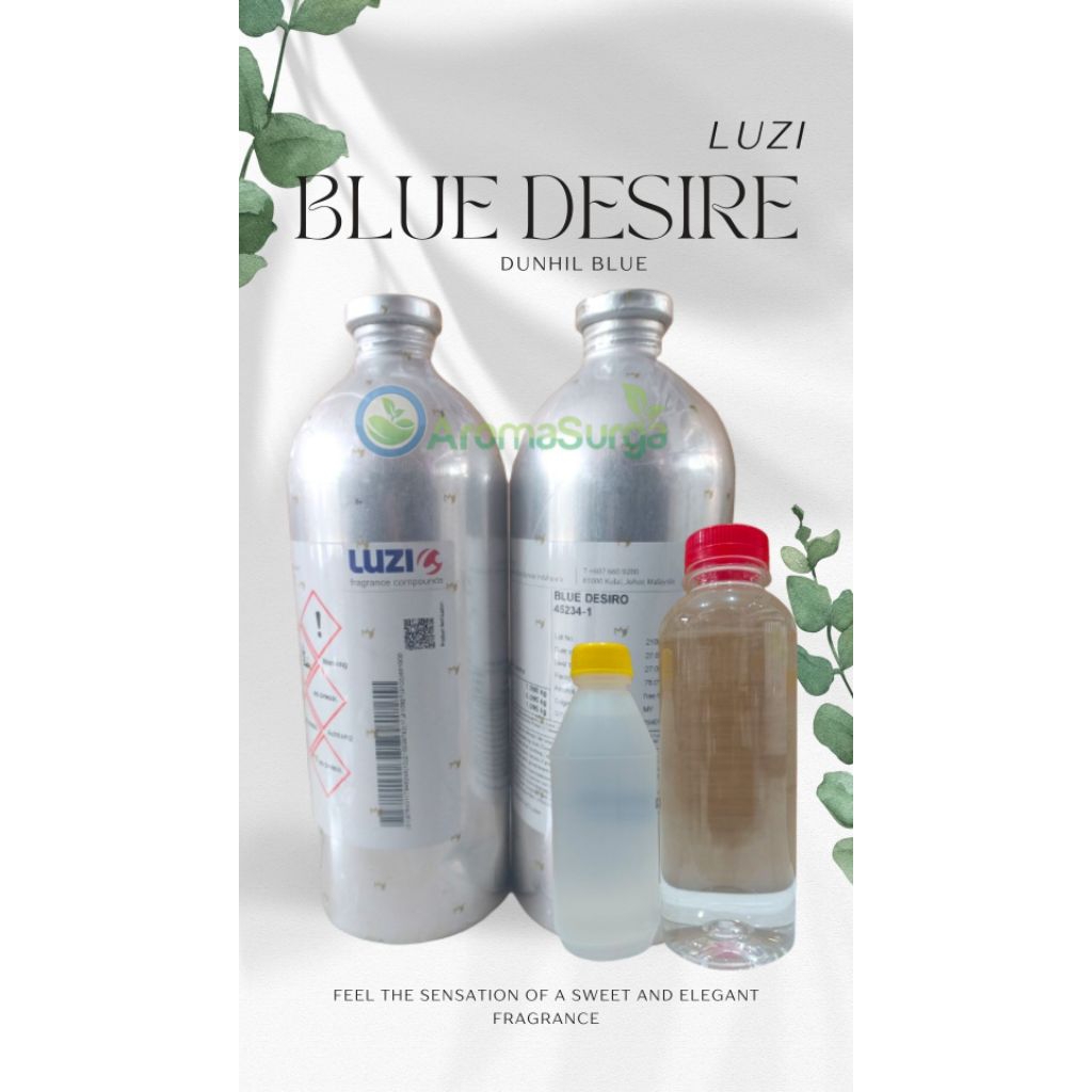 BLUE DESIRO LUZI - DUNHILL BLUE REPACK 100% ASLI