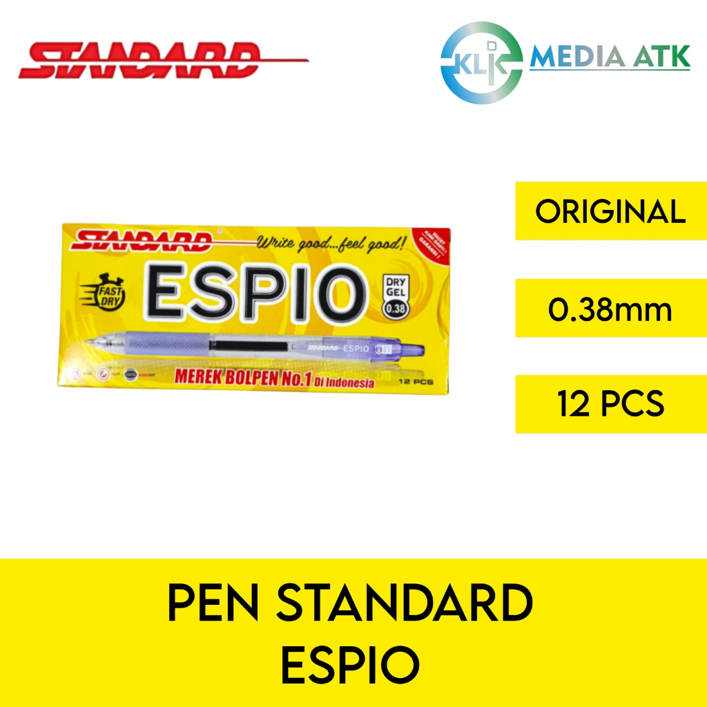 

Pen Standard Espio 0.38 - 12 Pcs