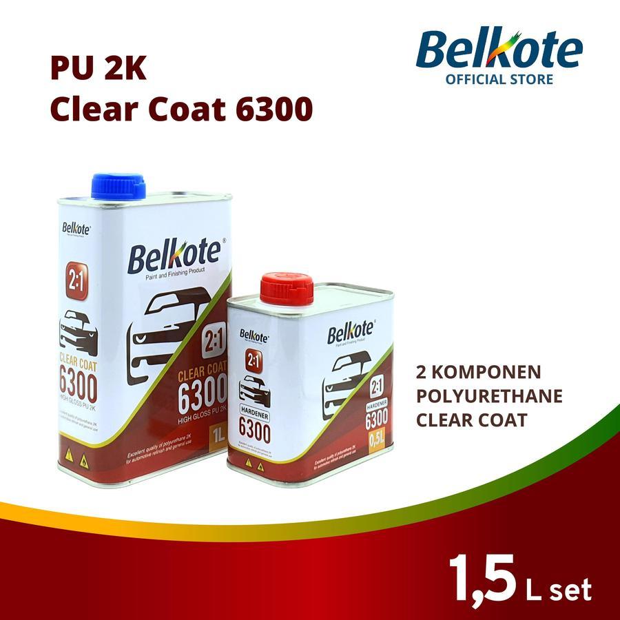 Belkote PU 2K Clear Coat 6300 / Clear Belkote 6300