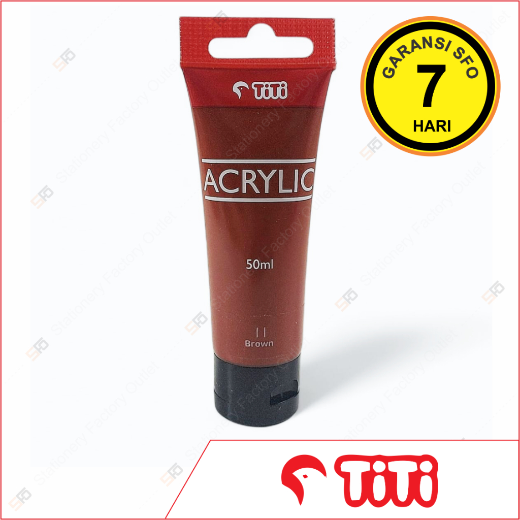 

Cat Acrylic Titi 50ml Satuan 11 - Brown
