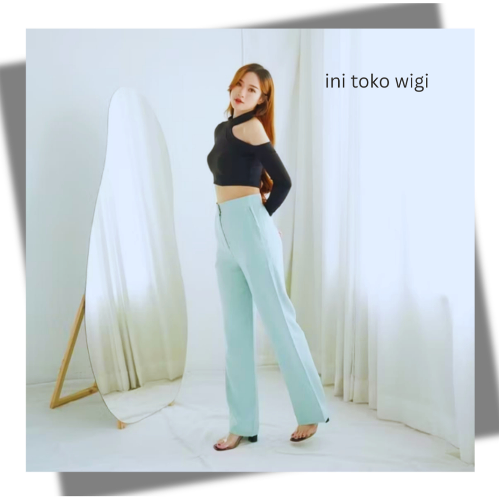 One Shoulder longsleeve crop top