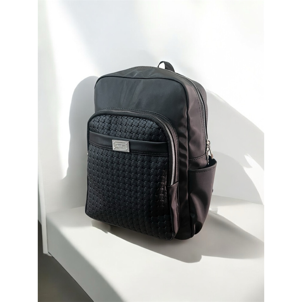 Tas Ransel wanita Motif Bunga Timbul Bangkok Import Premium.[CHIBAO]